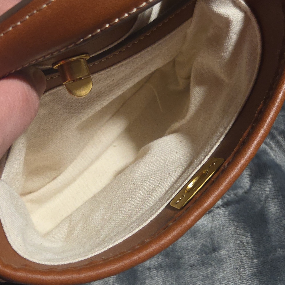 Mango Raffia Effect Bucket Bag - Picture 9 of 10